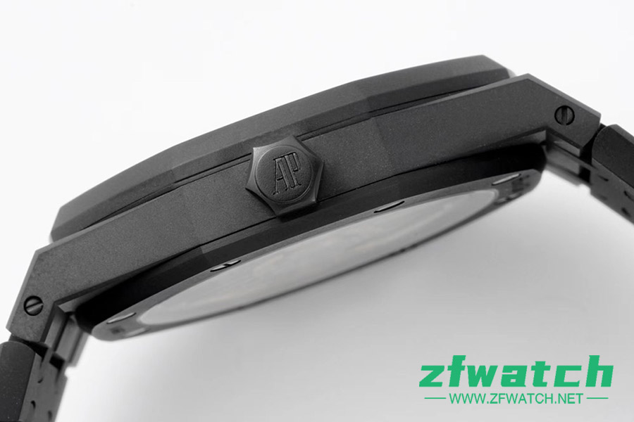 ZF厂爱彼皇家橡树DLC款15500ST.OO.1220ST.01复刻腕表