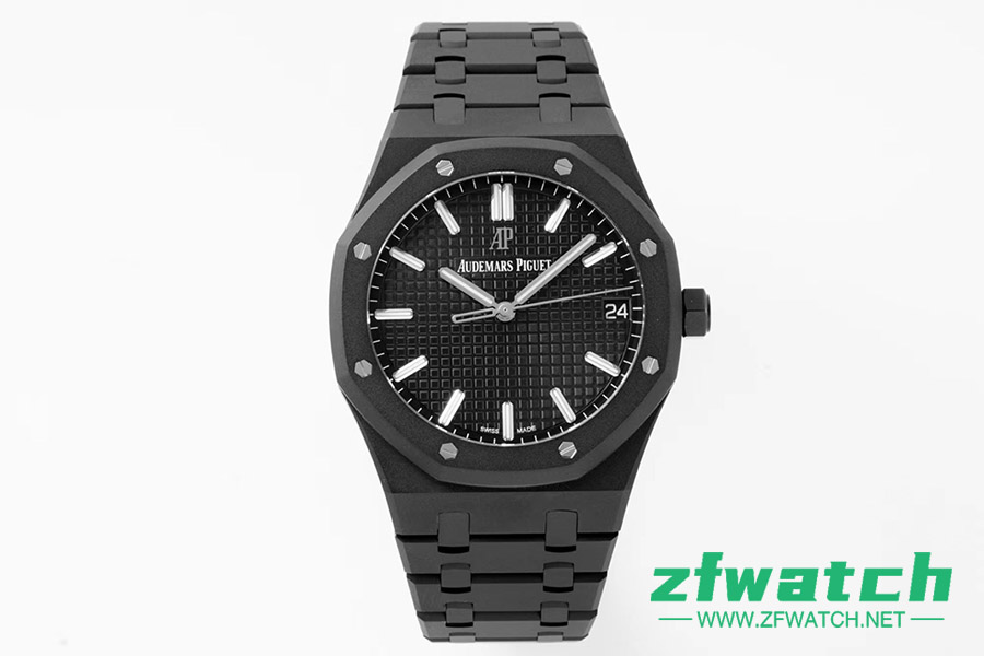 ZF厂爱彼皇家橡树DLC款15500ST.OO.1220ST.03复刻腕表