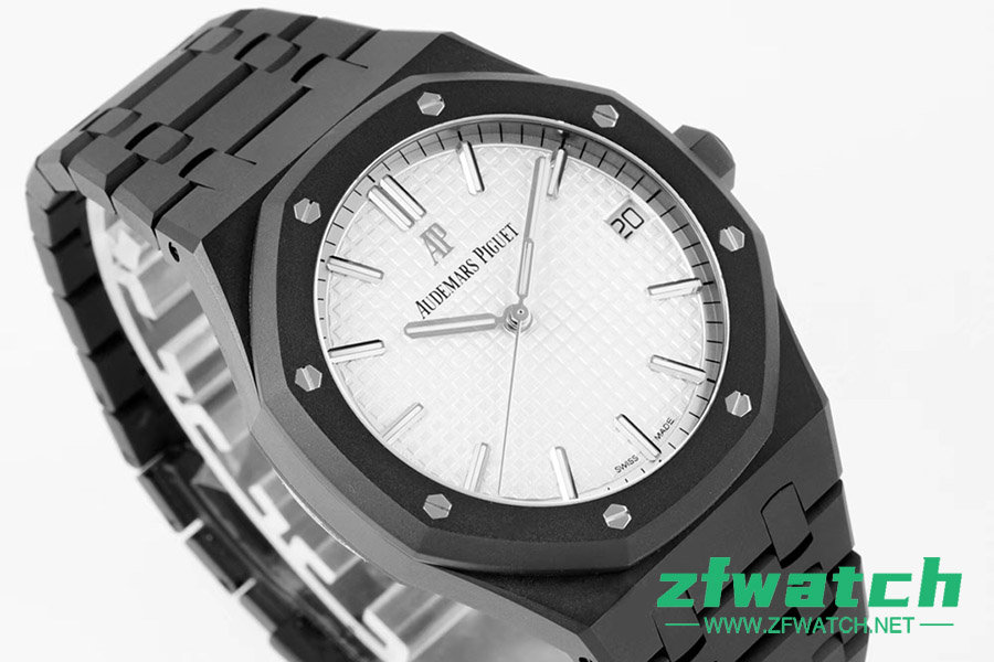 ZF厂爱彼皇家橡树DLC款15500ST.OO.1220ST.04复刻腕表