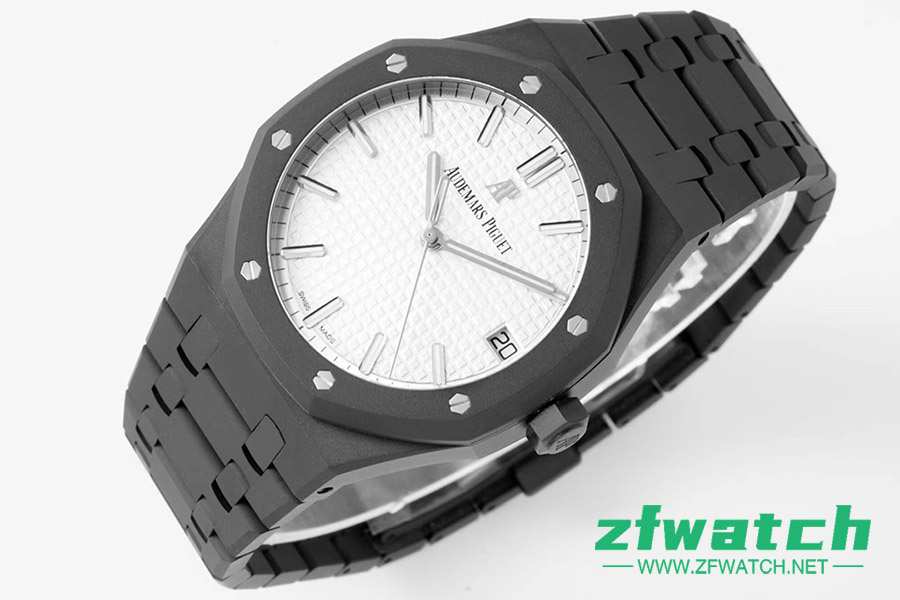 ZF厂爱彼皇家橡树DLC款15500ST.OO.1220ST.04复刻腕表
