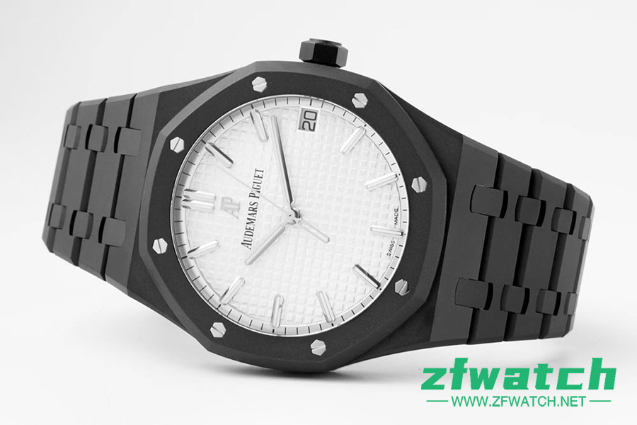 ZF厂爱彼皇家橡树DLC款15500ST.OO.1220ST.04复刻腕表