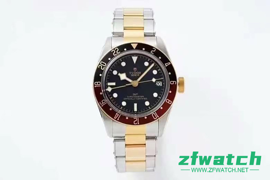 ZF厂帝舵碧湾系列M79833MN-0001腕表