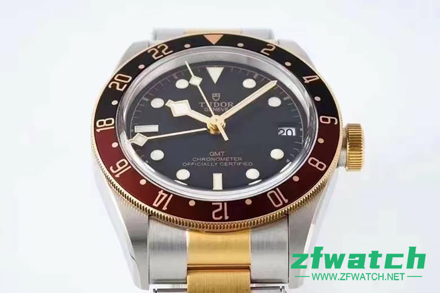 ZF厂帝舵碧湾系列M79833MN-0001腕表