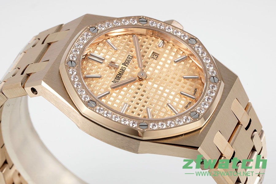 ZF厂爱彼皇家橡树系列67651OR.ZZ.1261OR.03复刻腕表-ZF女士手表
