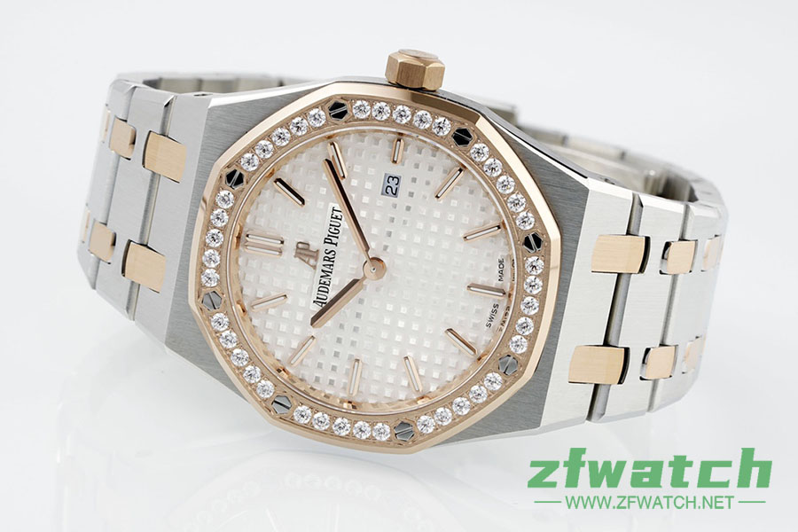 ZF厂爱彼皇家橡树系列67651SR.ZZ.1261SR.01复刻腕表-ZF女士手表